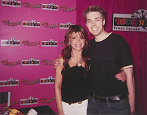 Dustin meets Paula Abdul!
